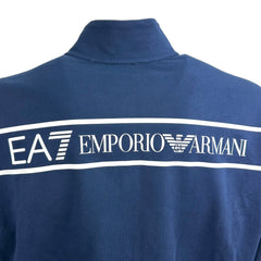 Ea7 Emporio Armani tuta zip logo uomo