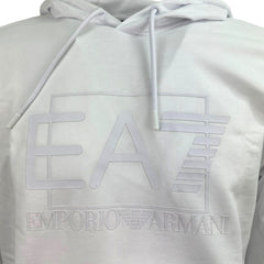 EA7 Emporio Armani felpa con cappuccio visibility uomo