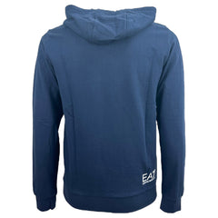 Ea7 Emporio Armani felpa con cappuccio in cotone uomo