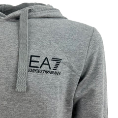 EA7 Emporio Armani felpa logo series in cotone uomo