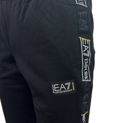 EA7 Emporio Armani pantaloni jogger bande logate uomo