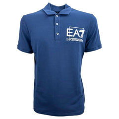 EA7 Emporio Armani polo in cotone stretch uomo