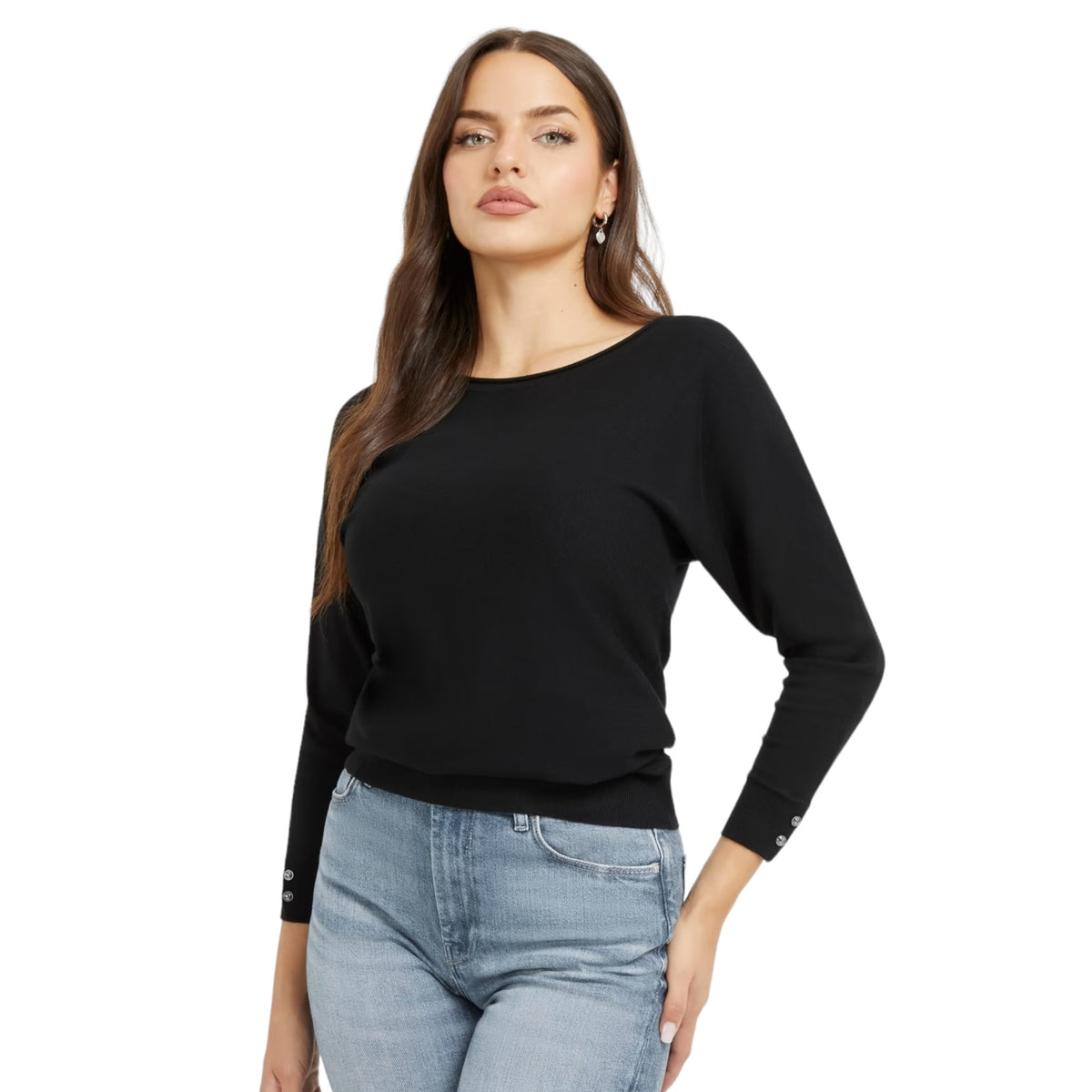 Guess Maglione con maniche a pipistrello Adele donna