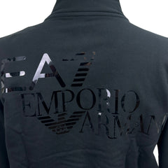 EA7 Emporio Armani tuta stand alone in cotone stretch bambina