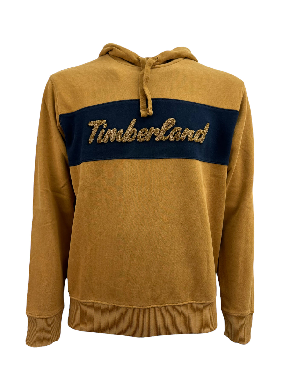 Timberland felpa cappuccio logo corsivo uomo