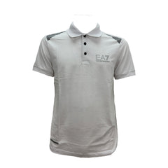 EA7 Emporio Armani polo in tessuto Natural Ventus uomo