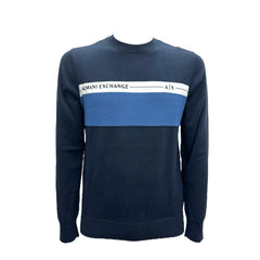 Armani Exchange pullover puro cotone uomo