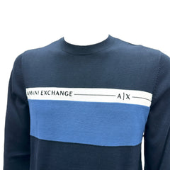 Armani Exchange pullover puro cotone uomo