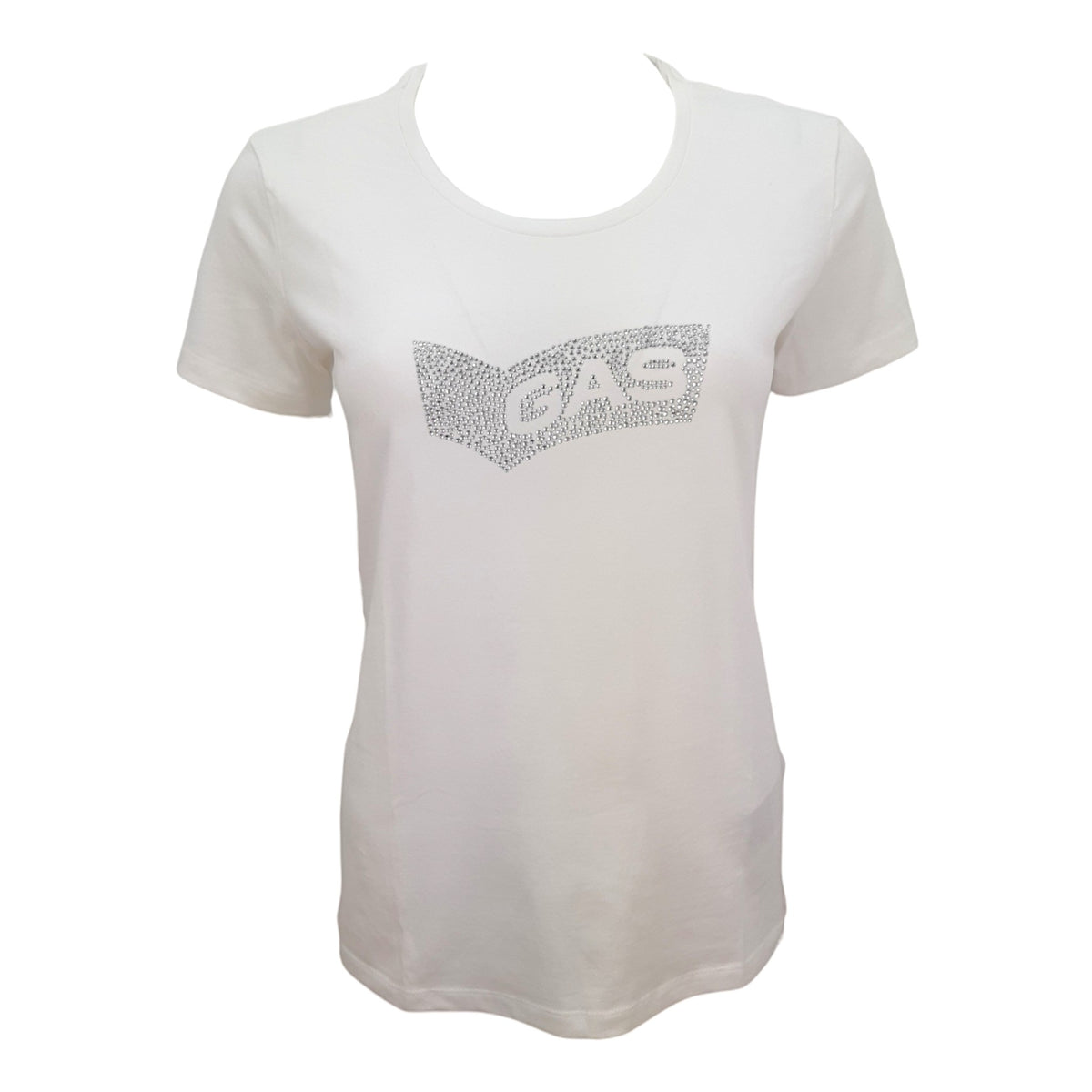 Gas T-shirt Strass Bling Jersey Donna donna