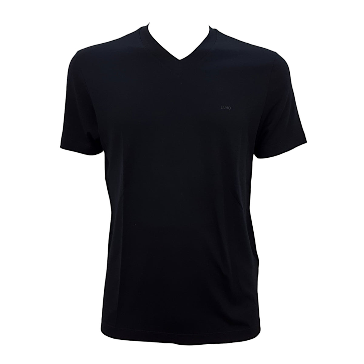 Liu Jo T-shirt Manica Corta Scollo a V Uomo