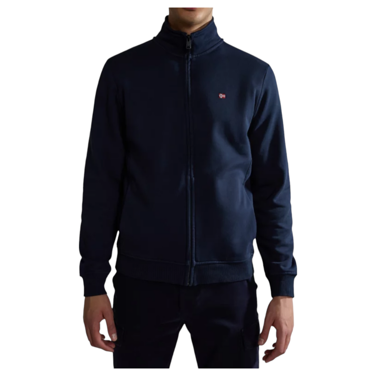 Napapijri felpa full zip con Balis Fz uomo