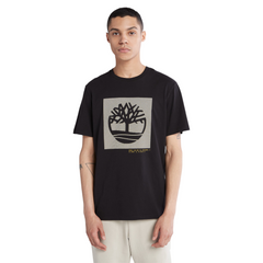 Timberland t-shirt manica corta tree logo graphic uomo