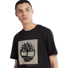 Timberland t-shirt manica corta tree logo graphic uomo