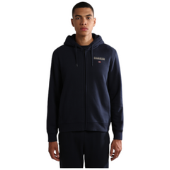 Napapijri felpa full zip con cappuccio B-Ayas Fzh uomo