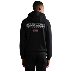 Napapijri felpa full zip con cappuccio B-Ayas Fzh uomo