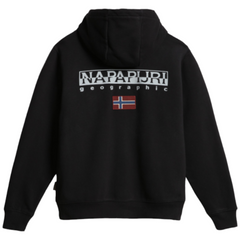 Napapijri felpa full zip con cappuccio B-Ayas Fzh uomo