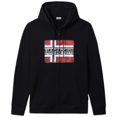 Napapijri felpa full zip con cappuccio Bench Fzh uomo