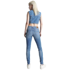 Tommy Hilfiger jeans a vita media skinny Nora donna