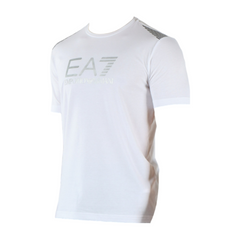 EA7 Emporio T-shirt girocollo a maniche corte 7 Lines in tessuto riciclato AVS uomo