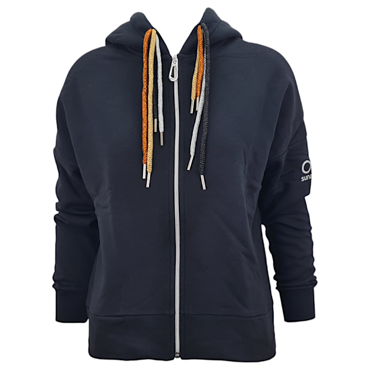 Suns Felpa full zip con cappuccio Dory donna