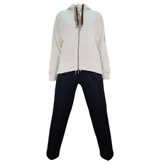 Suns Felpa full zip con cappuccio Dory donna