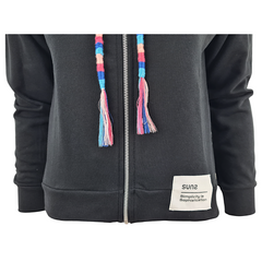 Suns Felpa full zip con cappuccio Maria donna