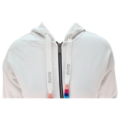 Suns Felpa full zip con cappuccio Maria donna