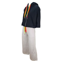 Suns Felpa full zip con cappuccio Pam donna