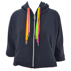 Suns Felpa full zip con cappuccio Pam donna