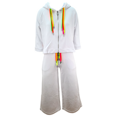 Suns Felpa full zip con cappuccio Pam donna