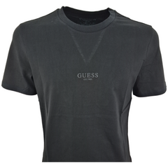 Guess T-shirt Manica Corta Aidy Logo Piccolo Uomo