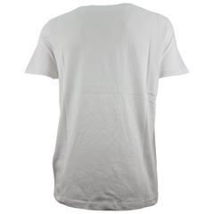 Guess T-shirt Uomo Manica Corta Bianca Aidy Logo Piccolo