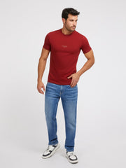 Guess T-shirt Uomo Manica Corta Aidy Logo Piccolo