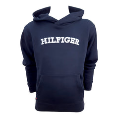 Tommy Hilfiger felpa con cappuccio garzata bambino