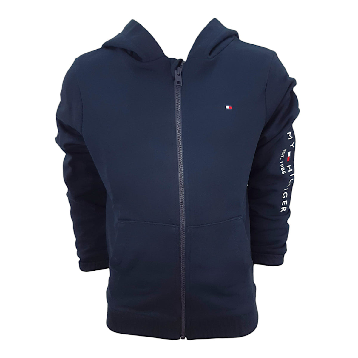 Tommy Hilfiger felpa full zip bambino