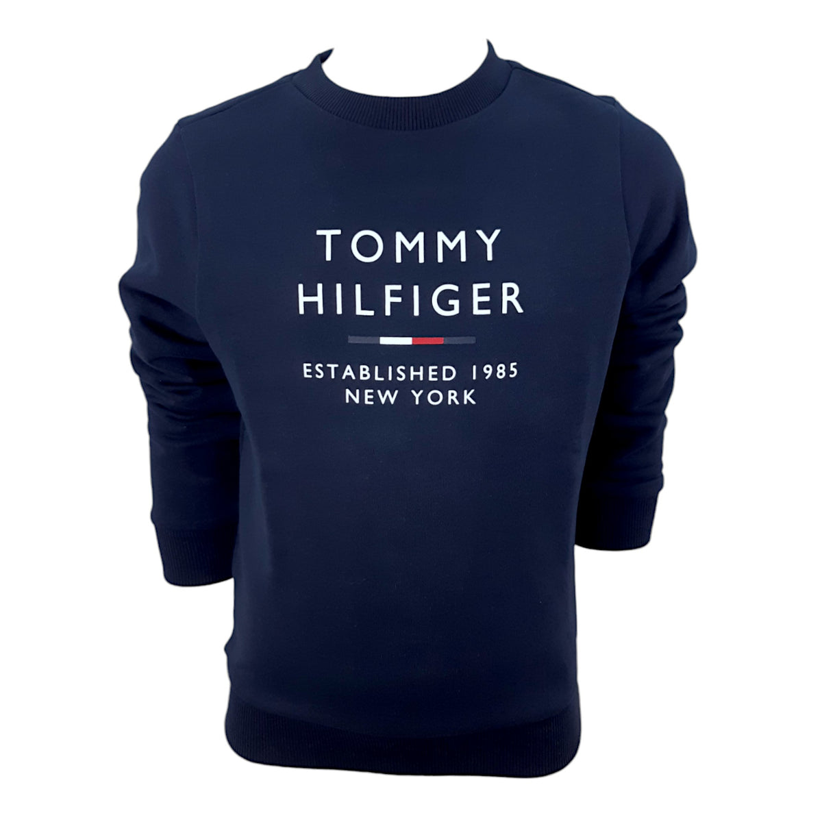 Tommy Hilfiger felpa girocollo bambino