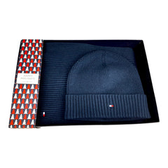 Tommy Hilfiger set sciarpa e cappello uomo