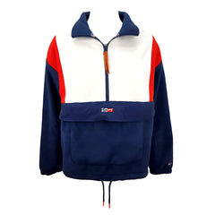 Tommy hilfiger pile mezza zip donna