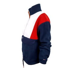 Tommy hilfiger pile mezza zip donna