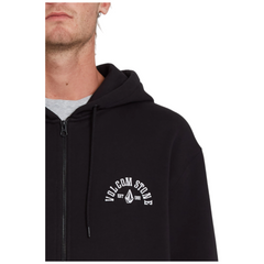 Volcom felpa con cappuccio full zip estends uomo