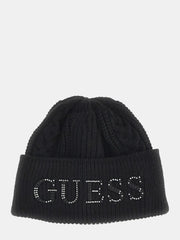 GUESS BERRETTO LOGO CON STRASS DONNA