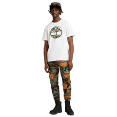 Timberland t-shirt regular fit Kennebec river camo tree uomo