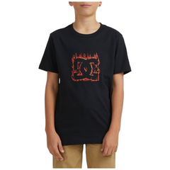 Dc t-shirt a manica corta fuego bambino