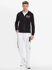 EA7 Emporio Armani felpa full zip visibility uomo