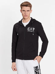 EA7 Emporio Armani felpa full zip visibility uomo