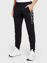 EA7 Emporio Armani pantaloni joggers logo series uomo