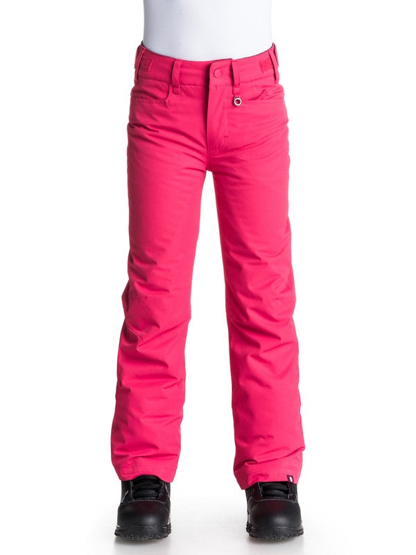 Roxy pantaloni da sci/snowboard backyard bambini