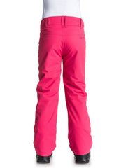 Roxy pantaloni da sci/snowboard backyard bambini