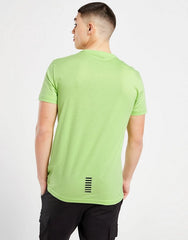 EA7 Emporio Armani T-shirt in Cotone Stretch con Stampa Logo Uomo