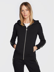 Ea7 Emporio Armani felpa fullzip gold donna